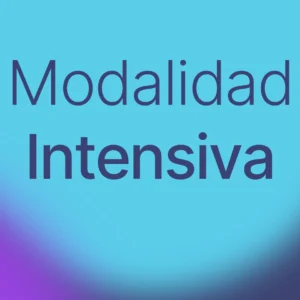 Modalidad Intensiva